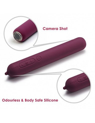 Siime Bala Vibradora  Skavom Con Cámara Púrpura